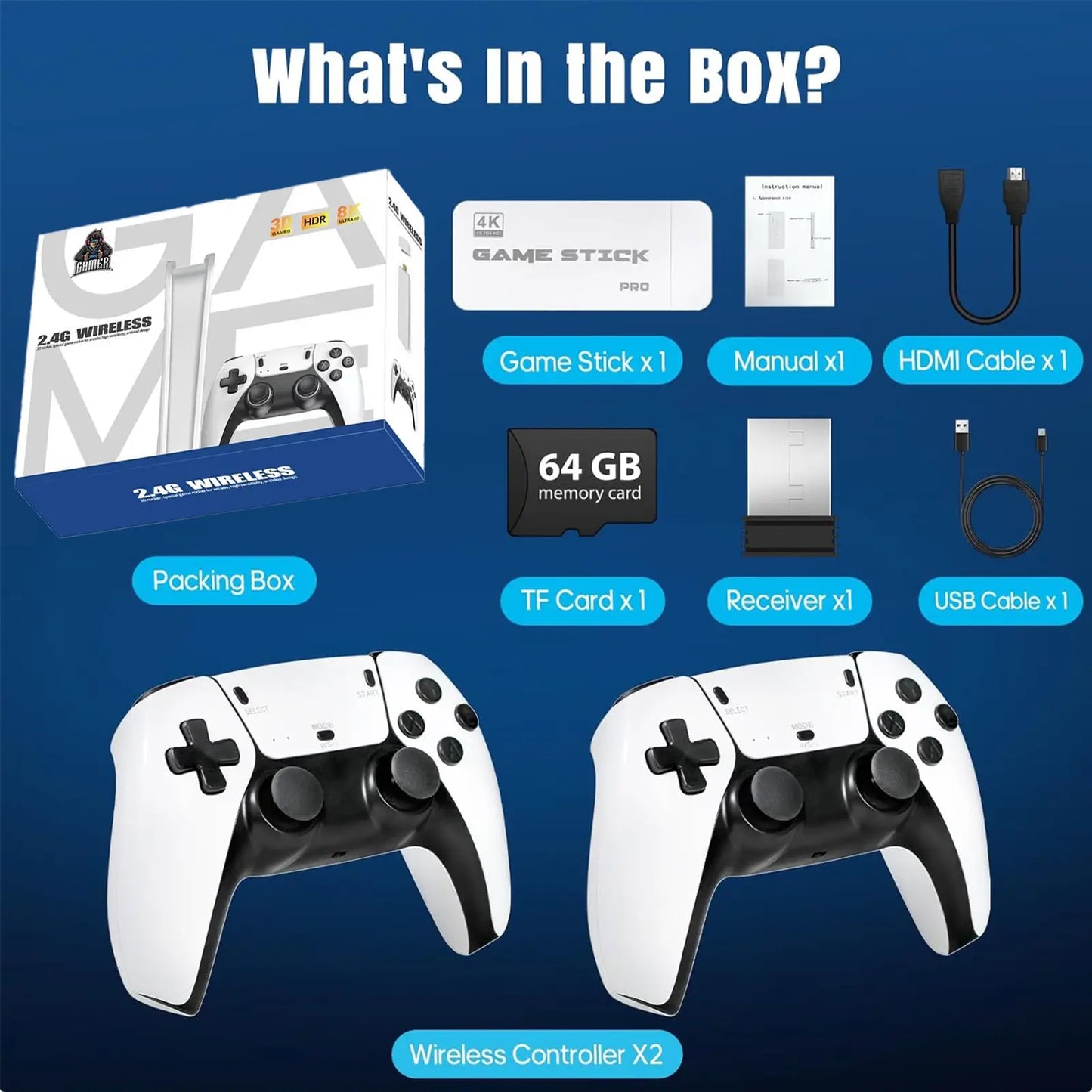 GAME STICK PRO CONSOLE
